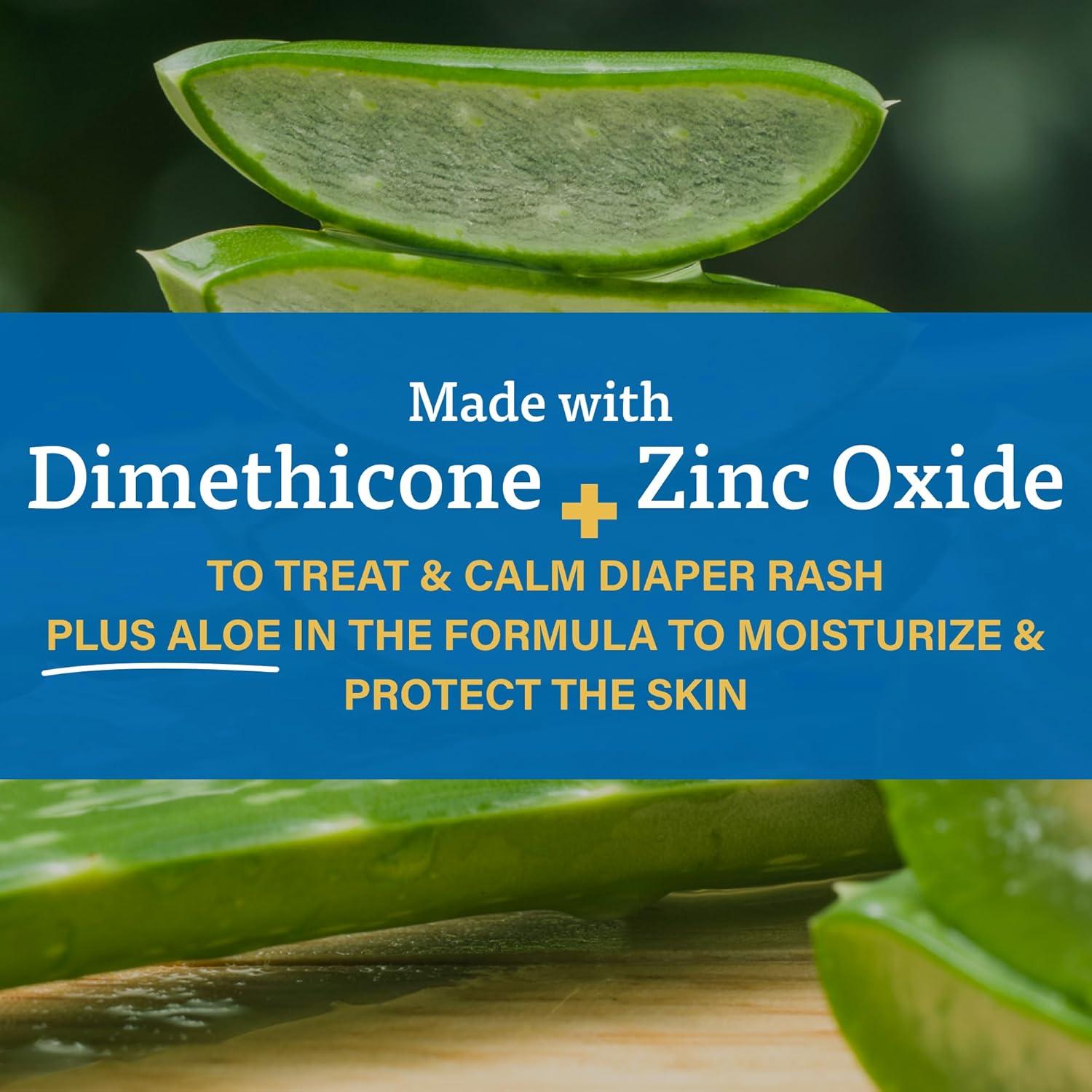 A+D Original Diaper Rash Ointment + Zinc Oxide Diaper Rash Cream 4oz Variety Pack - Prevents & Treats - Moisturizing Skin Protectant With Vitamins A & D