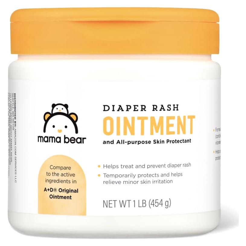 Ungüento para Erupciones de Pañal Mama Bear 454g - Amazon