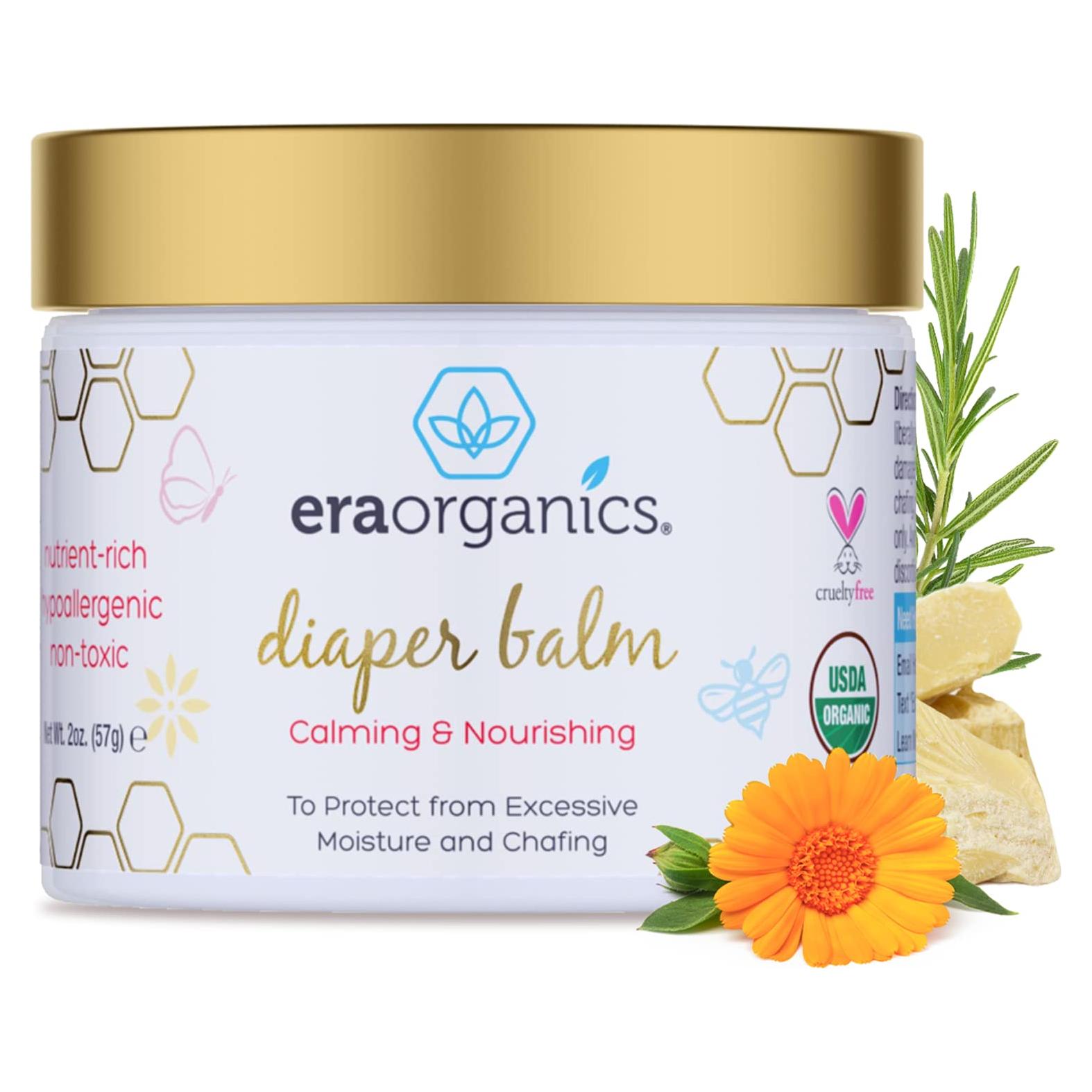 Bálsamo para Pañales Era Organics 56.7g - Crema Orgánica Suave