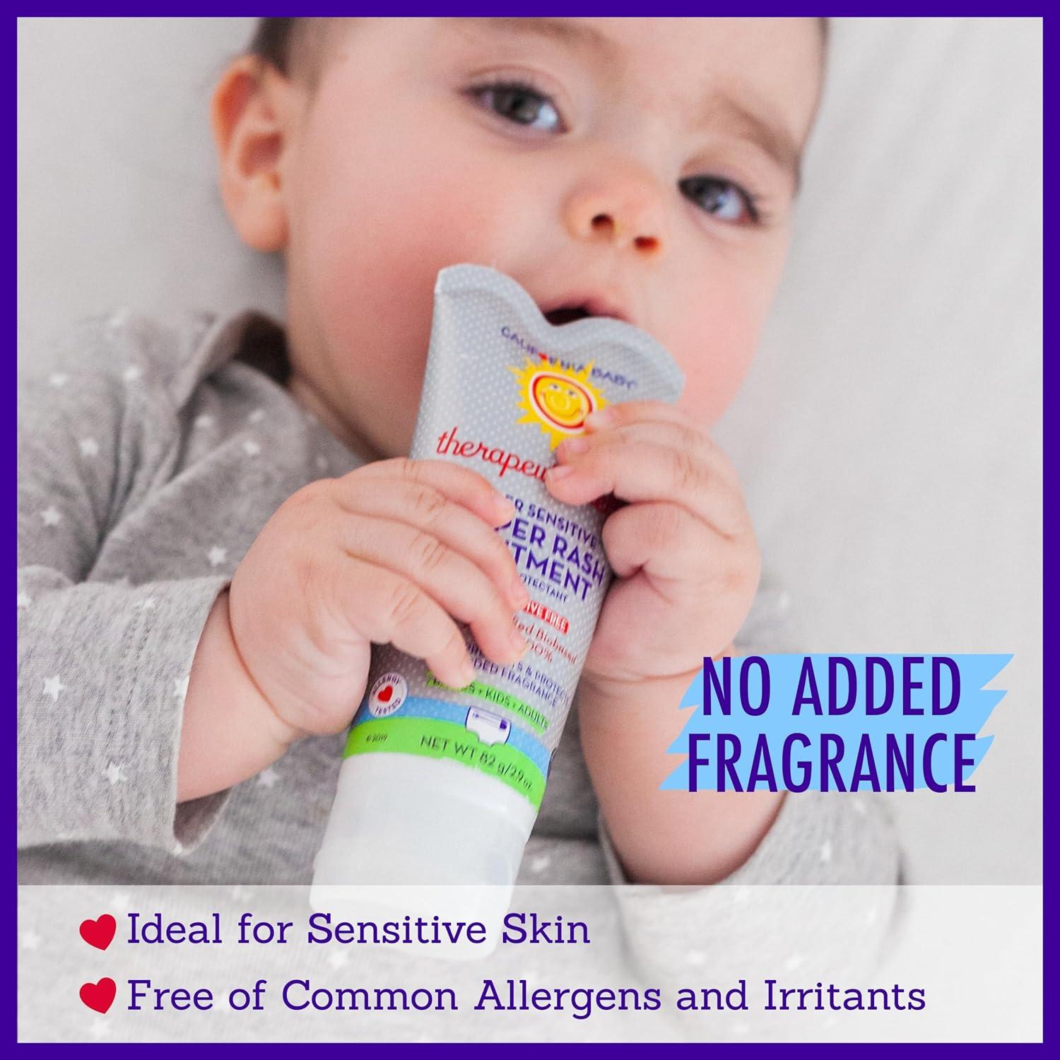 Crema para Erupciones de Pañal California Baby 82 g Sin Fragancia