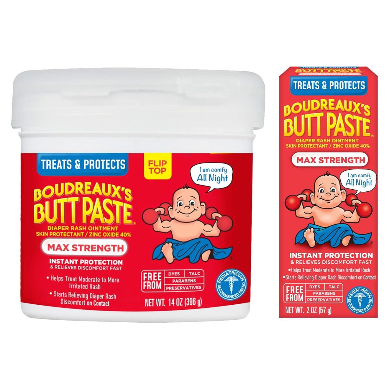 Pasta para el Trasero Boudreaux Máxima Fuerza 396.9 g