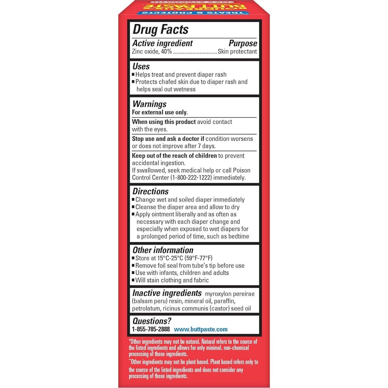 Pasta para el Trasero Boudreaux Máxima Fuerza 396.9 g