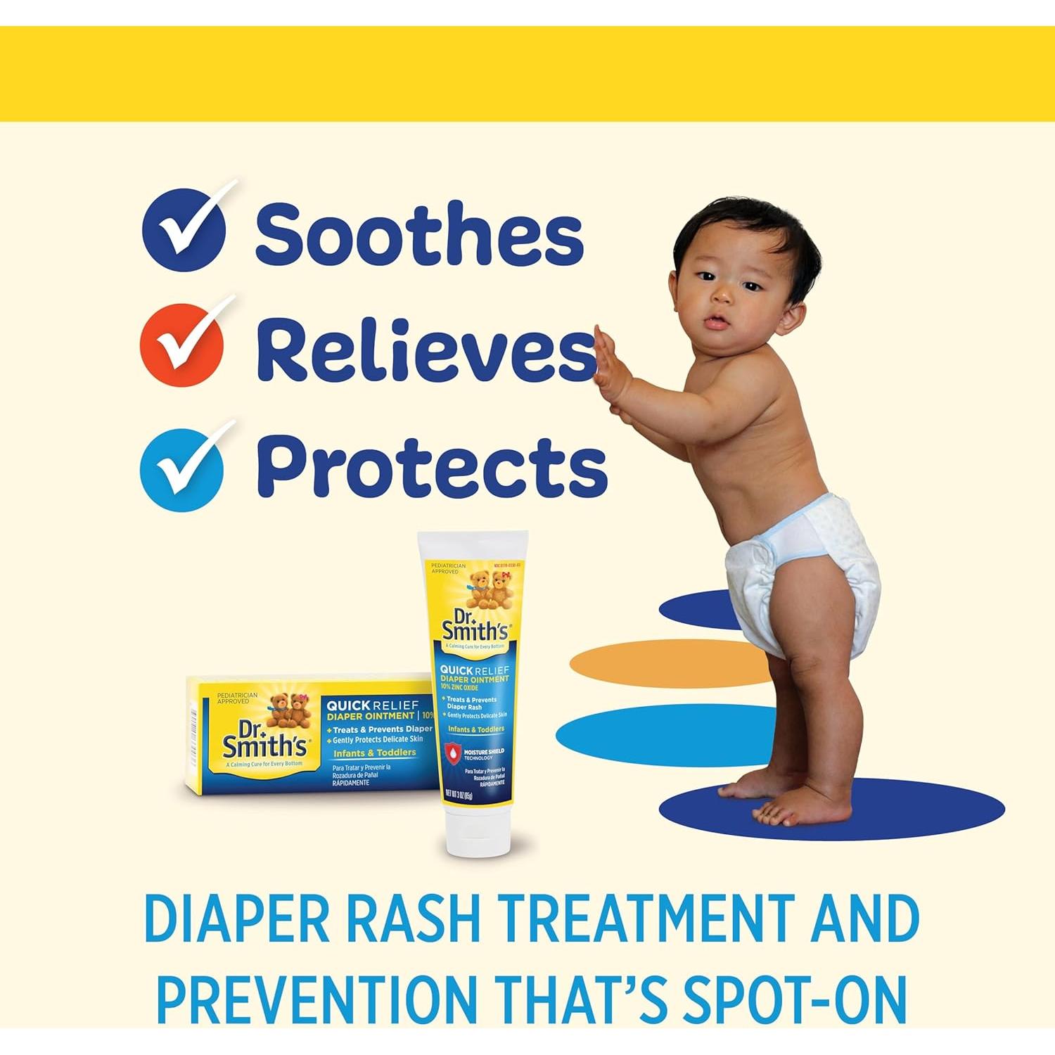 Ungüento para erupciones de pañal Dr. Smith 108g