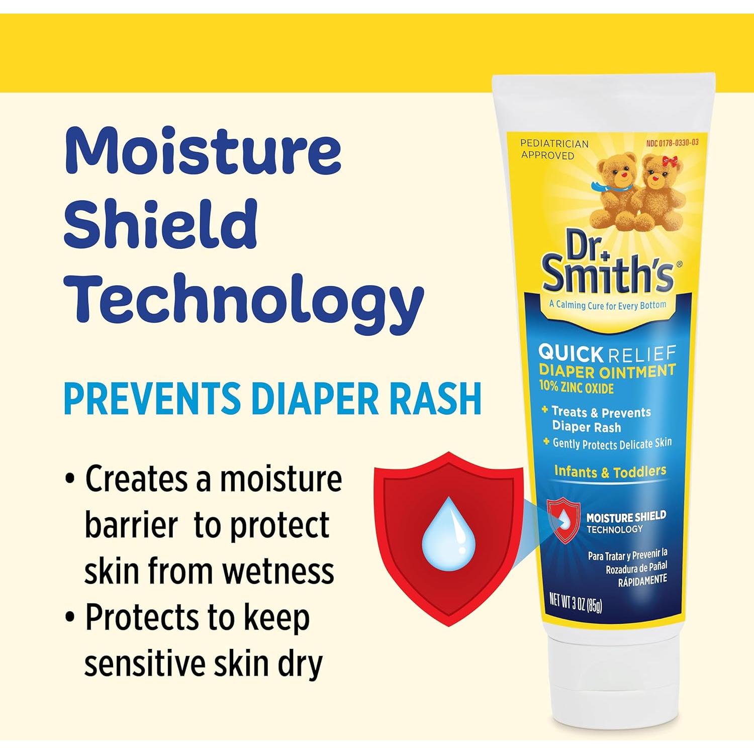 Ungüento para erupciones de pañal Dr. Smith 108g