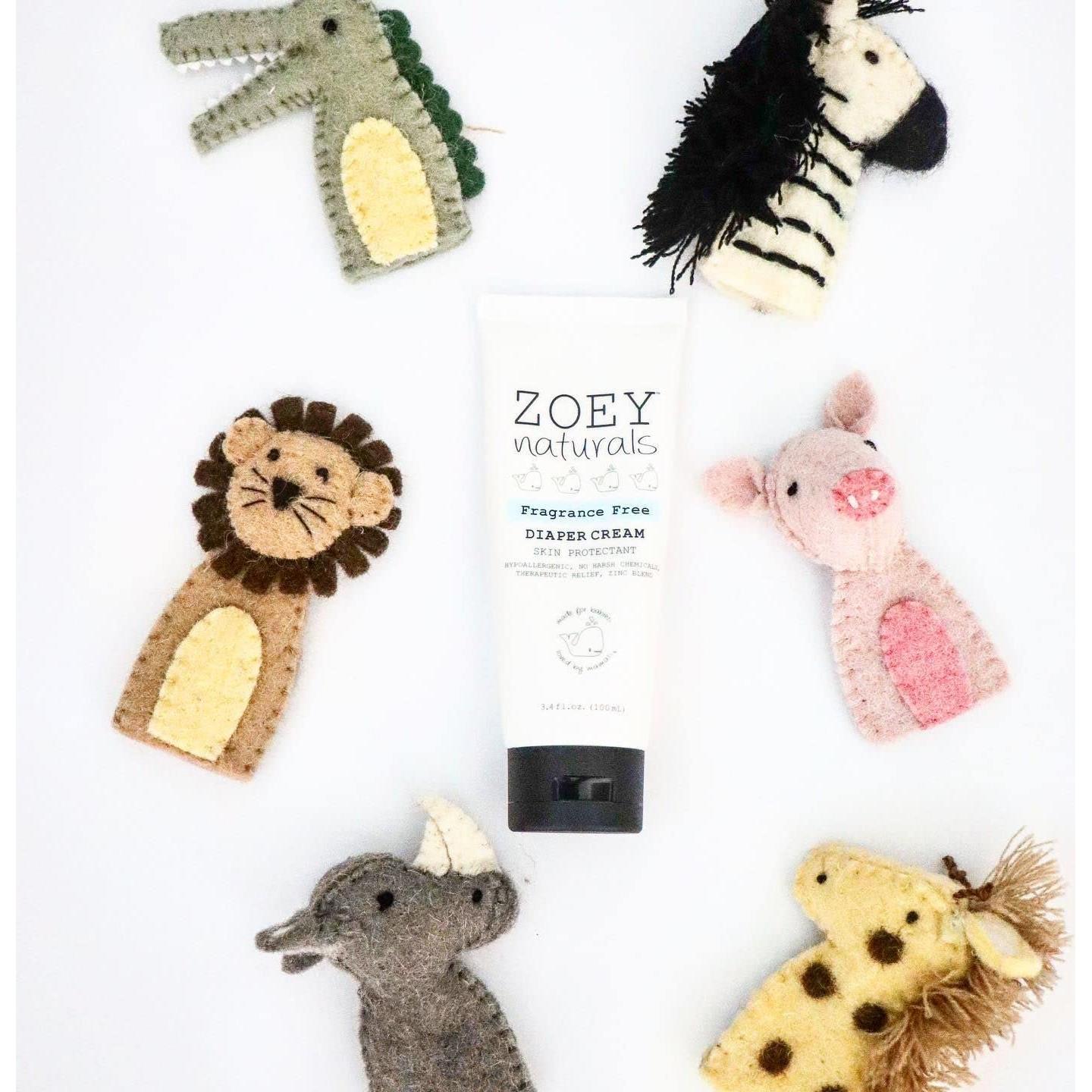 Crema para Pañales Zoey Naturals 96 g - Sin Fragancia - Alivio Erupciones