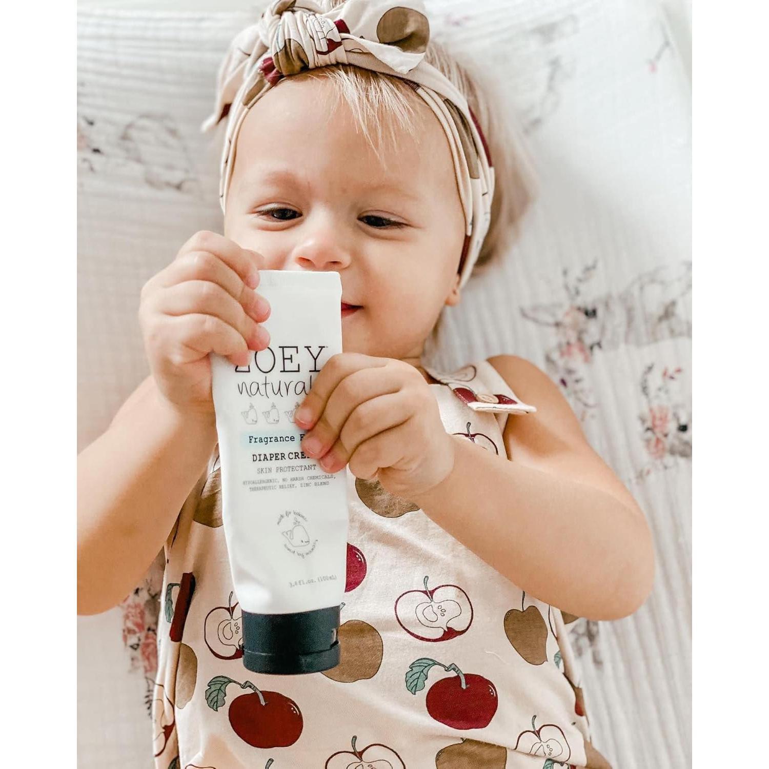 Crema para Pañales Zoey Naturals 96 g - Sin Fragancia - Alivio Erupciones