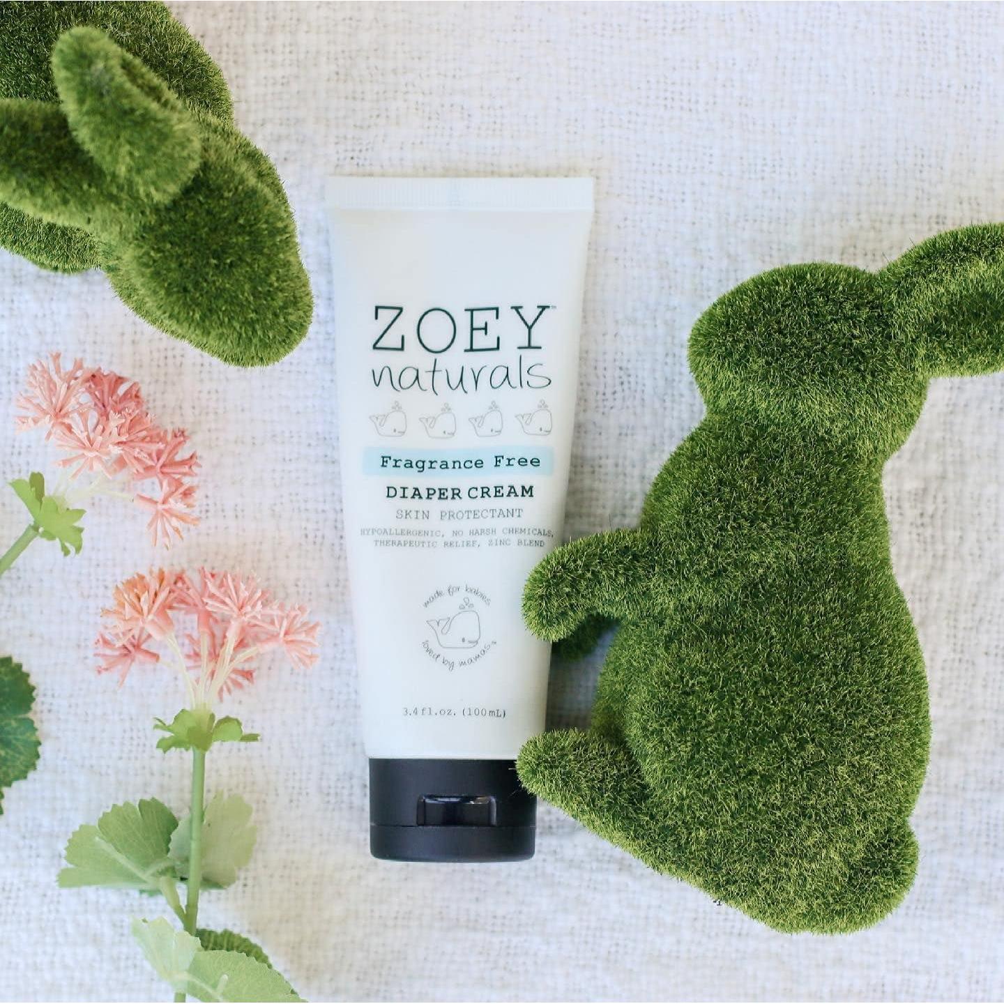 Crema para Pañales Zoey Naturals 96 g - Sin Fragancia - Alivio Erupciones