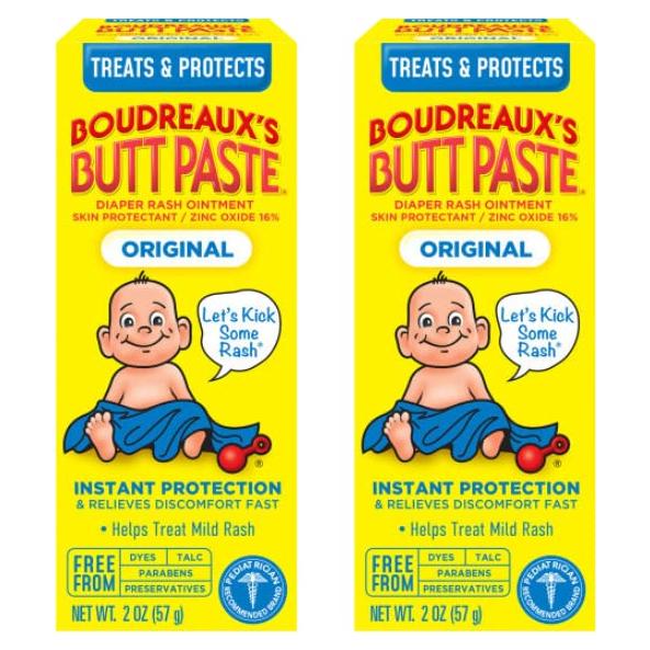 Pasta para el trasero Boudreaux Original 2 oz (paquete de 2)