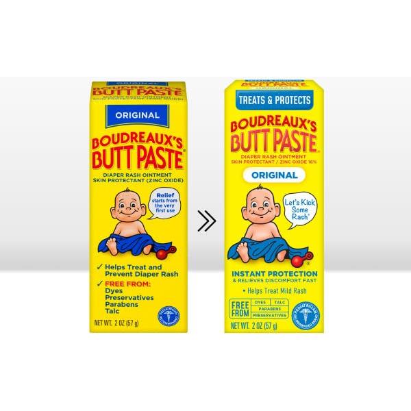 Pasta para el trasero Boudreaux Original 2 oz (paquete de 2)