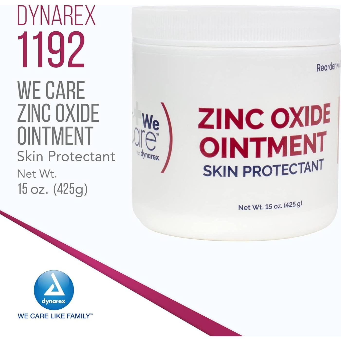 Pomada de Óxido de Zinc Dynarex 425 g - Alivio Irritación Piel
