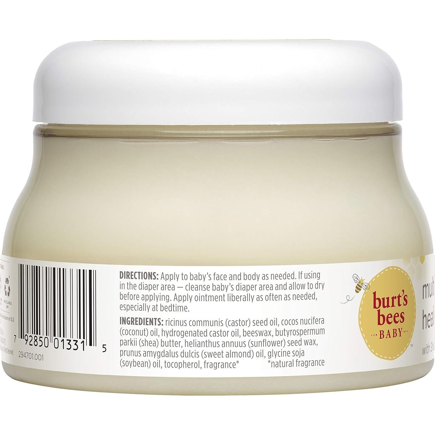Pomada Curativa Multifuncional Burt's Bees Baby 200g x3