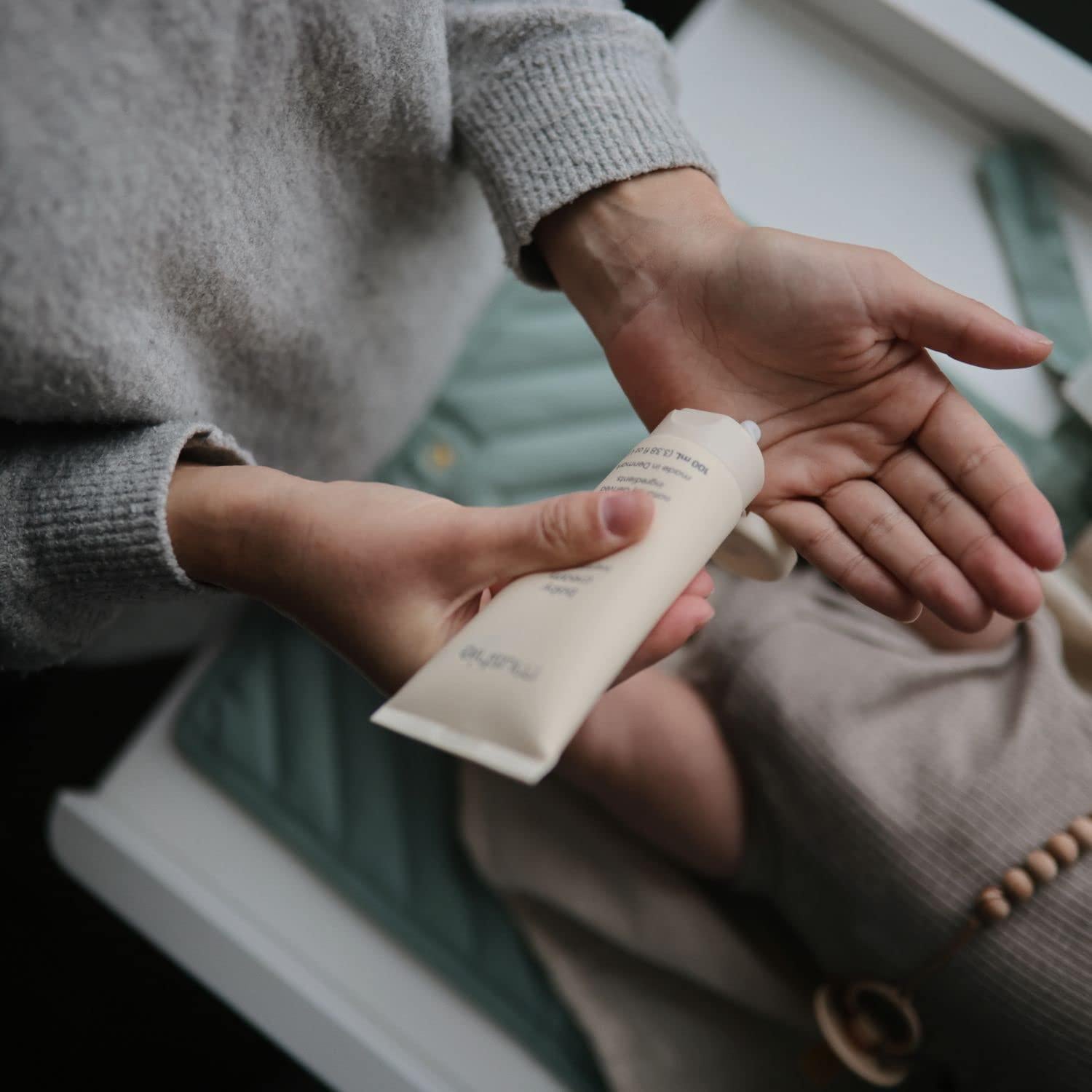 Crema para Bebés Mushie 100 mL - Hidratante y Curativa