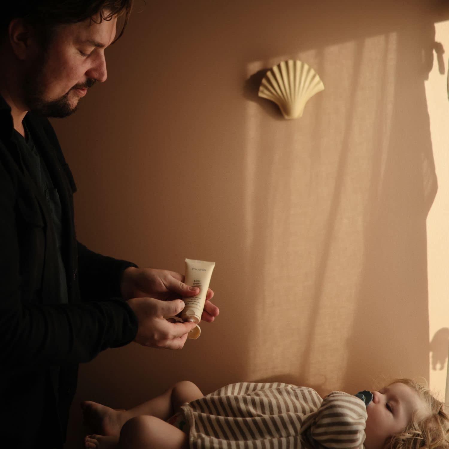 Crema para Bebés Mushie 100 mL - Hidratante y Curativa