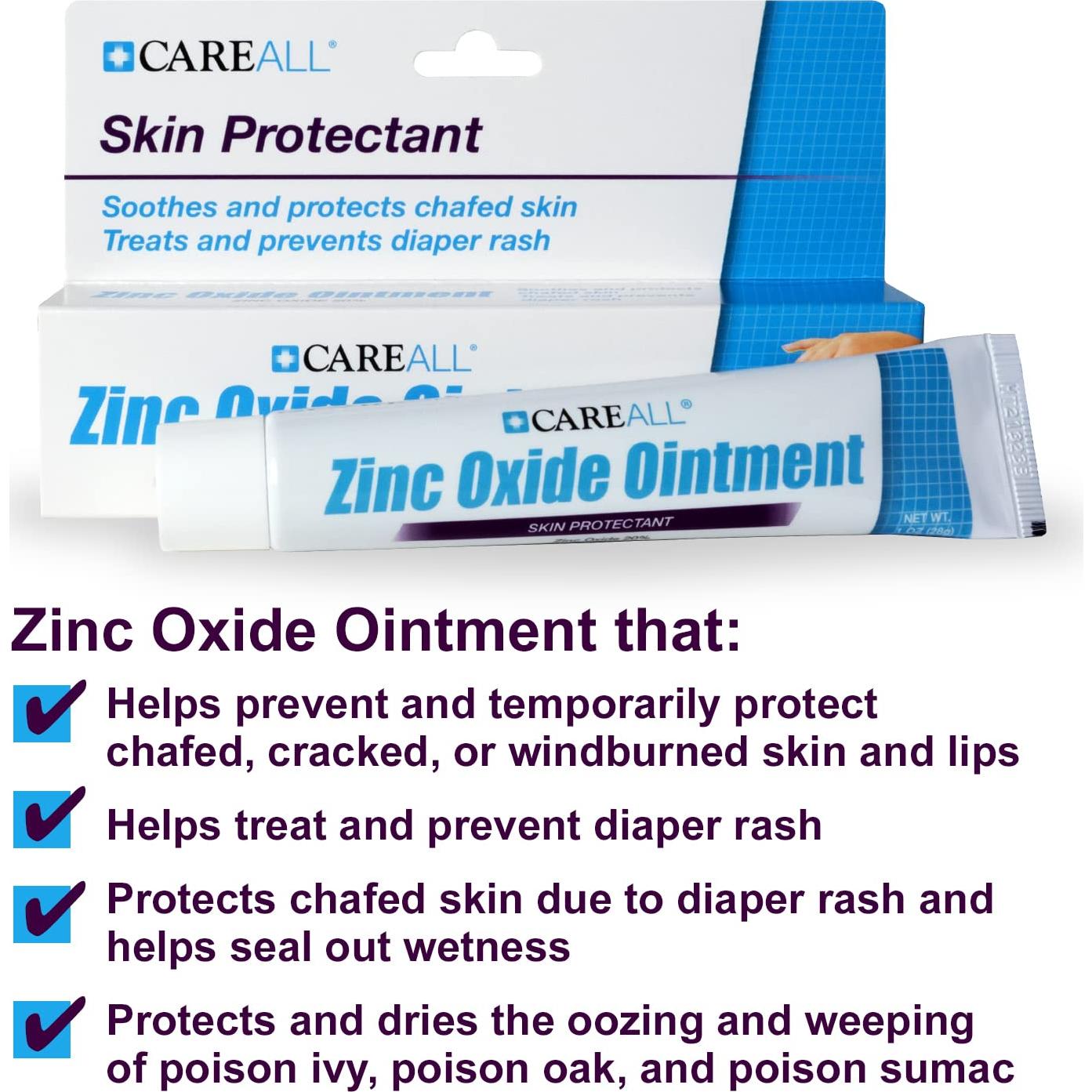 Ungüento CareALL Óxido de Zinc 20% 2 oz - Barrera Protectora