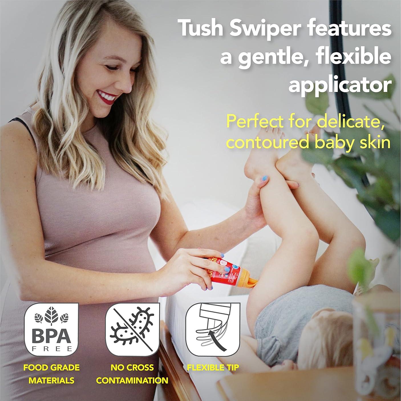 Eli & Ali Tush Swiper - Aplicador de crema para pañales Rosa