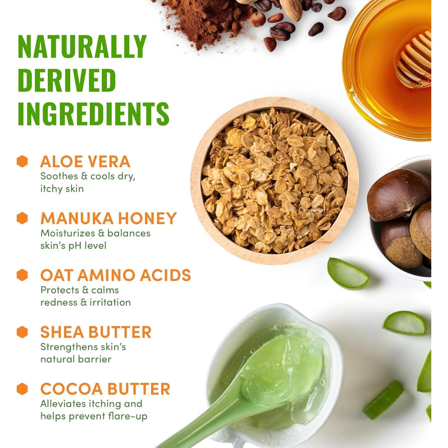 Crema para Eczema Bebé Wild Naturals 113g Hidratante Piel Sensible