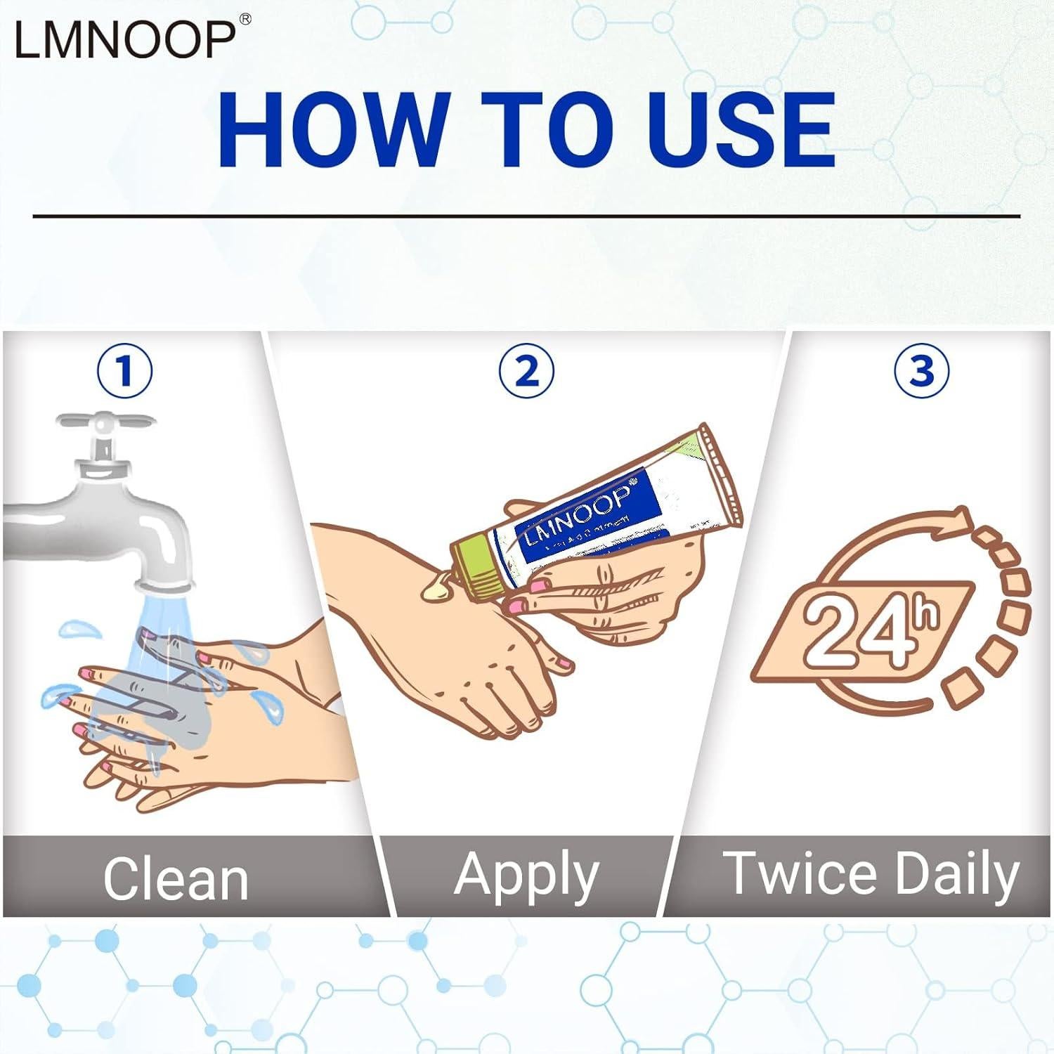 Crema para Eczema LMNOOP 50g - Alivio para Piel Irritada