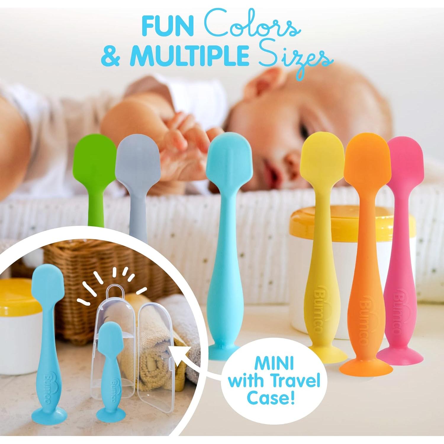 Espátula para Crema de Pañal Bumco Baby Bum Brush - Silicona BPA, 15.88 cm