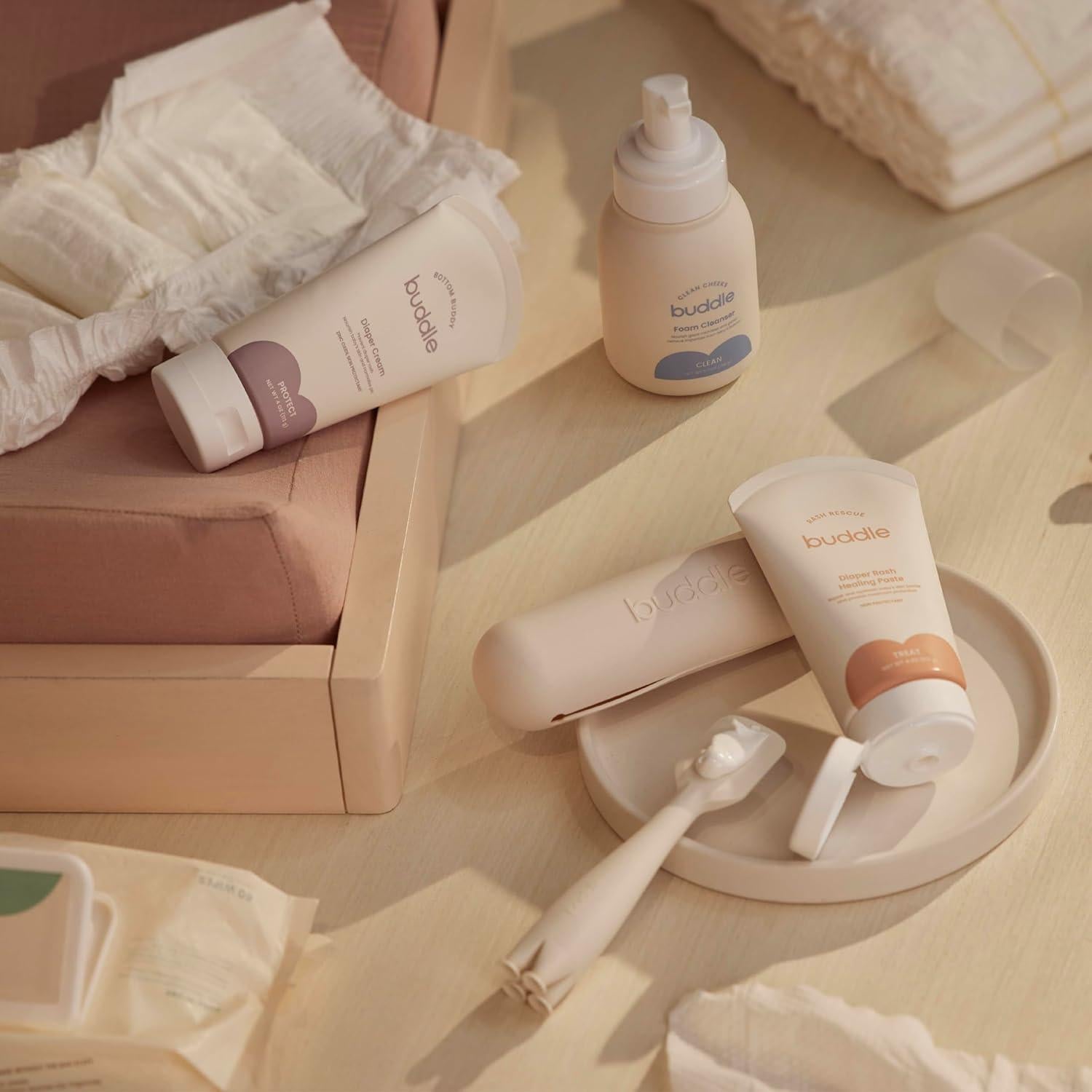 Espátula de Silicona Buddle Skincare Paddle Pal para Bebés