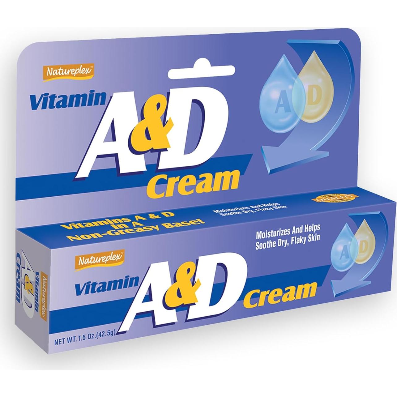 Crema A&D Natureplex 42.5 g - Alivio erupciones y piel seca