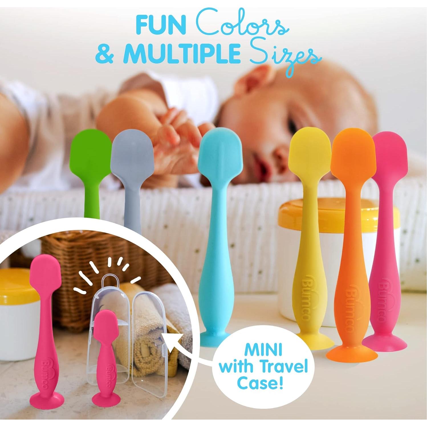 Espátula para Crema de Pañales Bumco - Silicona Suave 2 Piezas