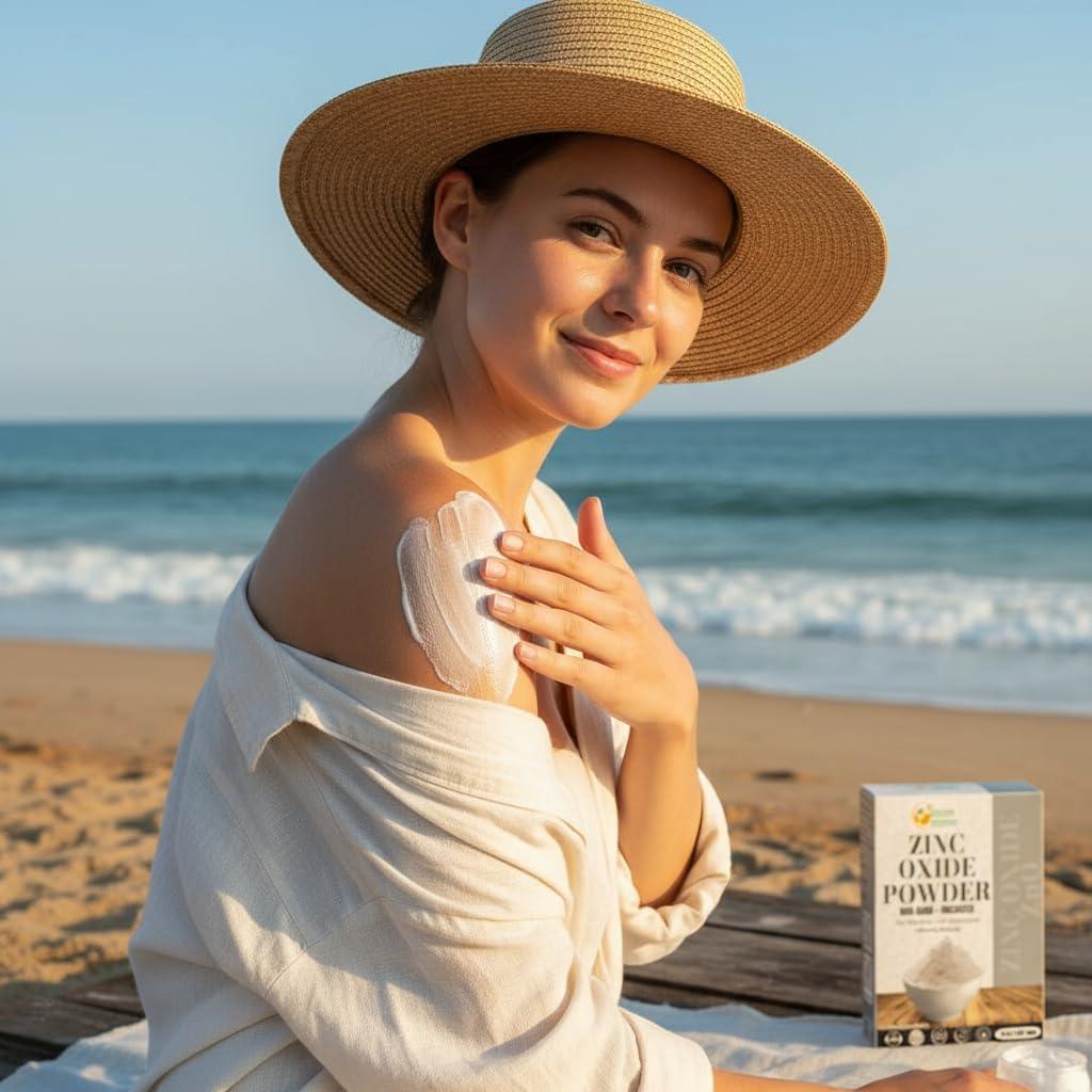 Polvo de Óxido de Zinc Botanica Herbs 227g - Protección Solar y Cuidado de la Piel
