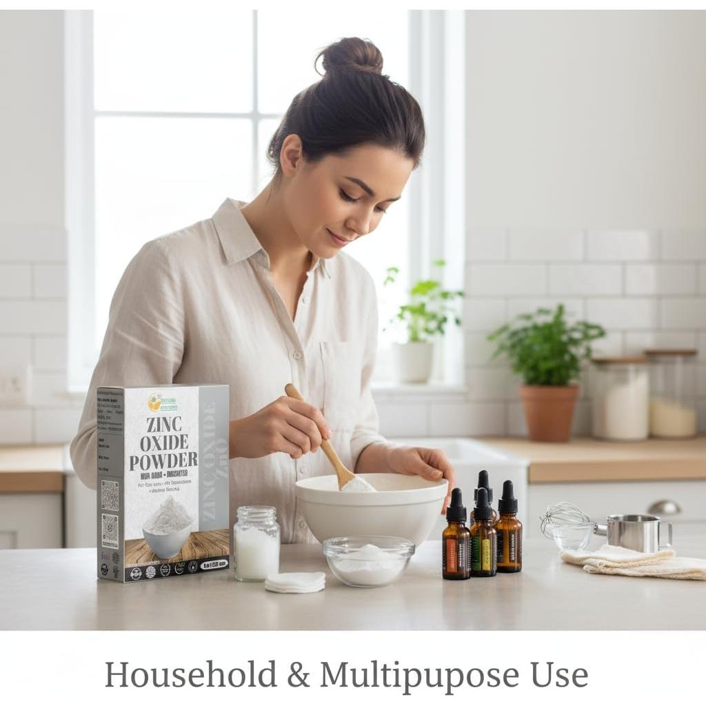 Polvo de Óxido de Zinc Botanica Herbs 227g - Protección Solar y Cuidado de la Piel