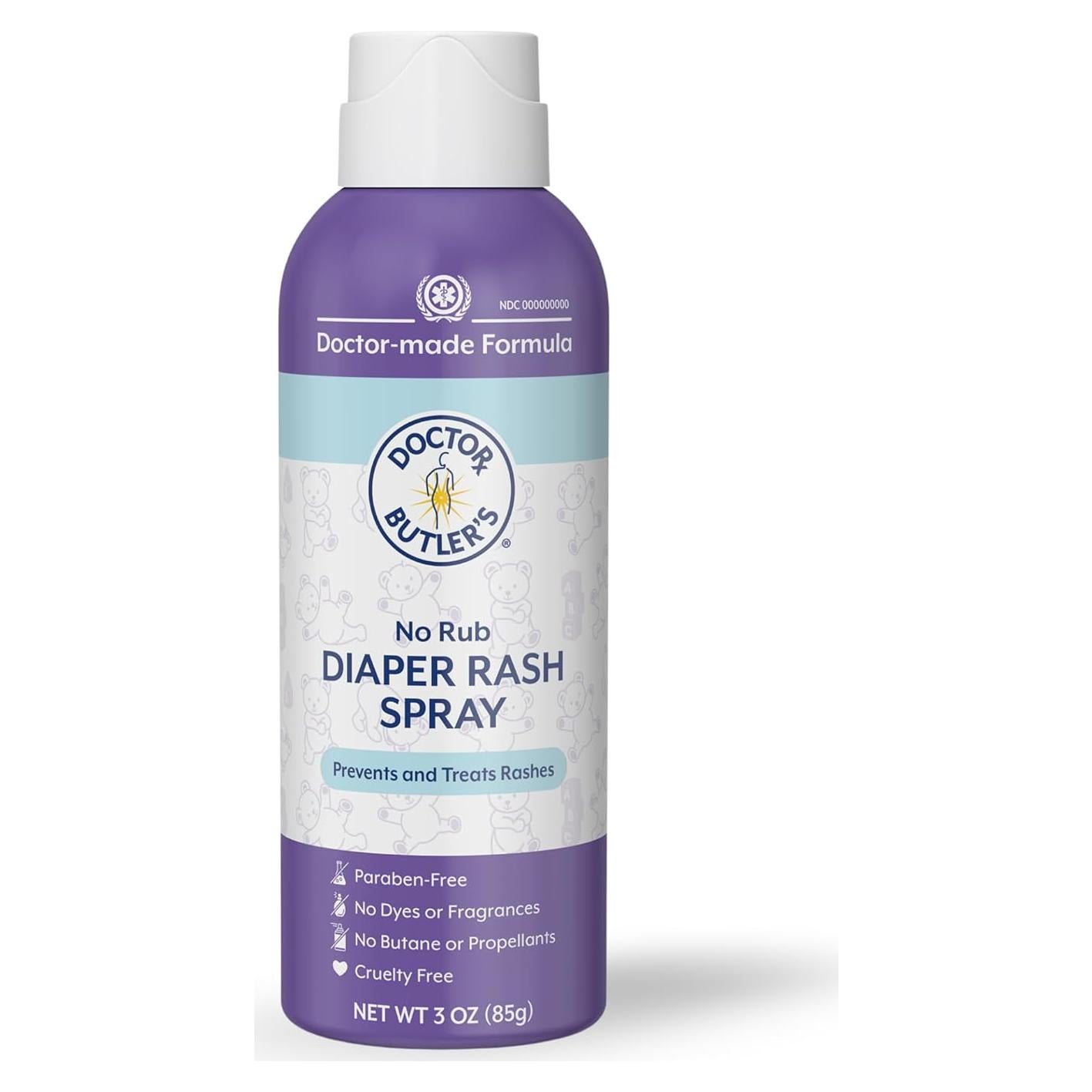 Spray para Erupciones de Pañal Doctor Butler 85g - Sin Contacto