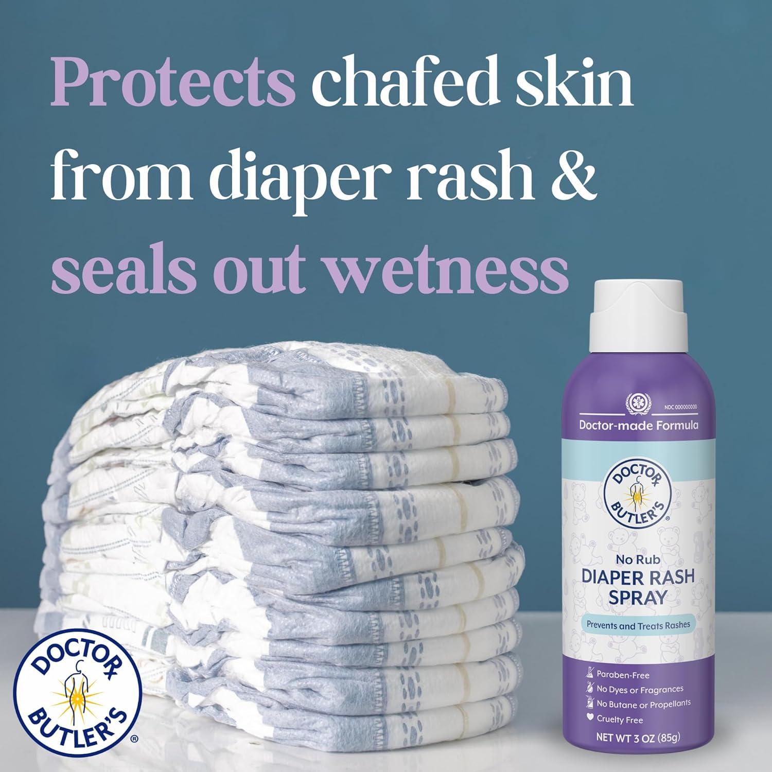 Spray para Erupciones de Pañal Doctor Butler 85g - Sin Contacto