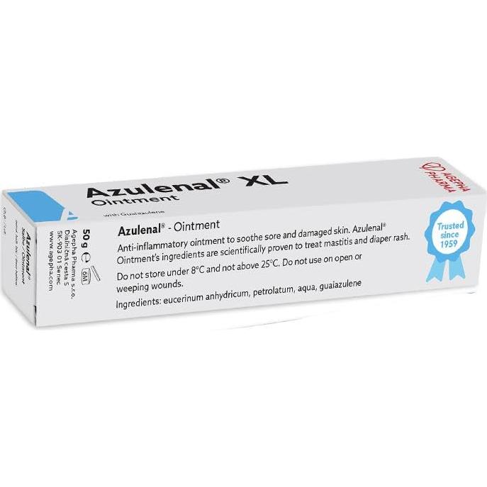 Ungüento Azulenal AGEPHA 50 g | Alivio Irritaciones Bebés y Madres