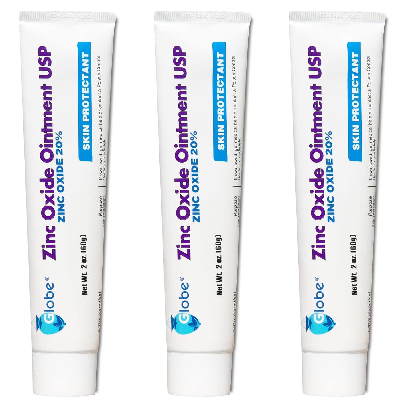 Ungüento Barrera de Óxido de Zinc Globo 20% 56.7 g - Alivia Irritaciones