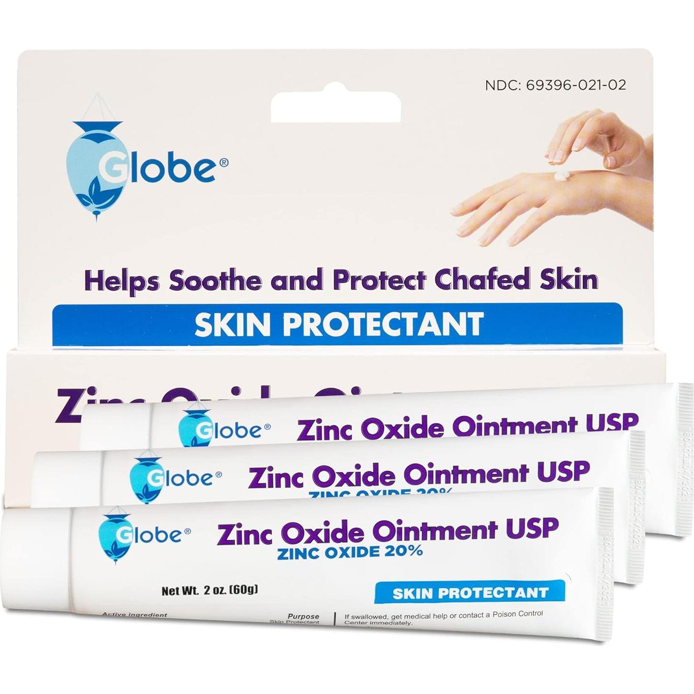 Ungüento Barrera de Óxido de Zinc Globo 20% 56.7 g - Alivia Irritaciones