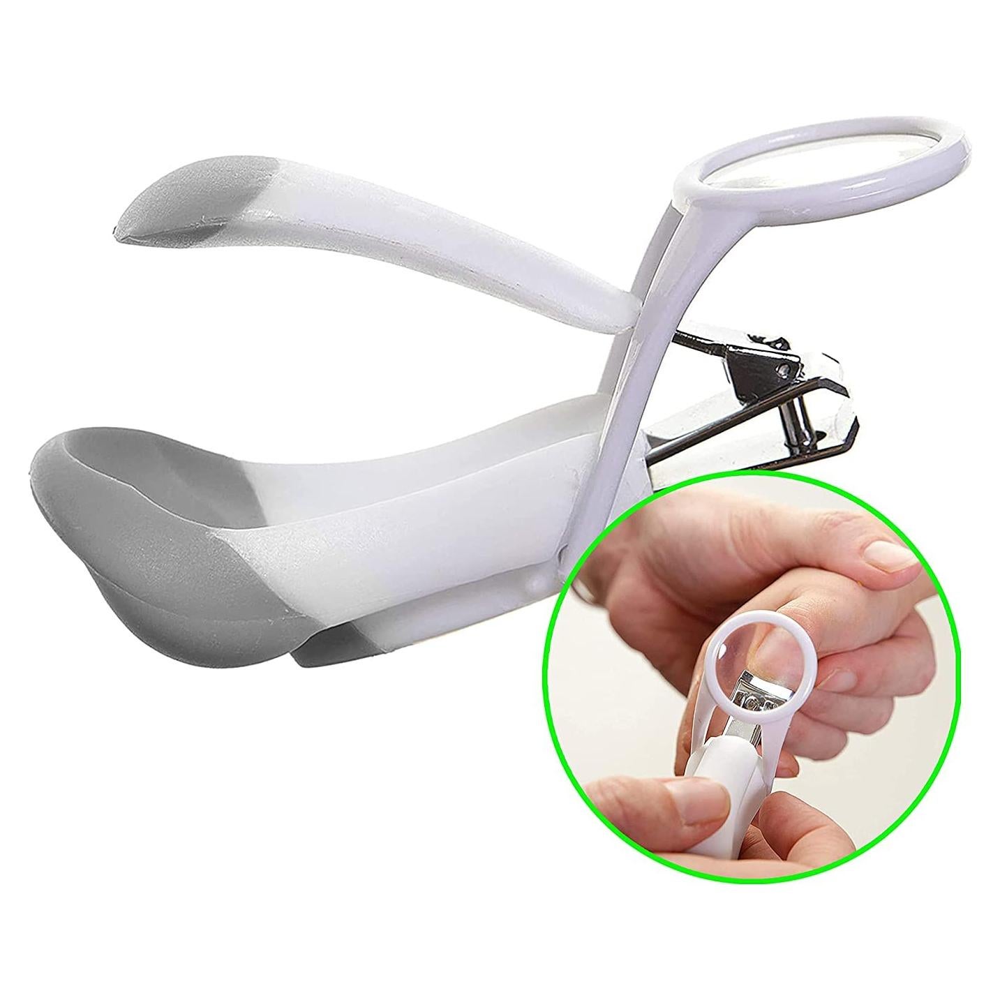 Cortauñas Deluxe Dreambaby con Lupa Ergonómica