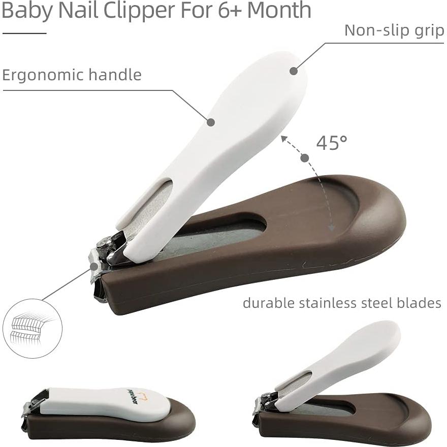 Kit de Cuidado de Uñas para Bebés Oso - Cortauñas y Lima