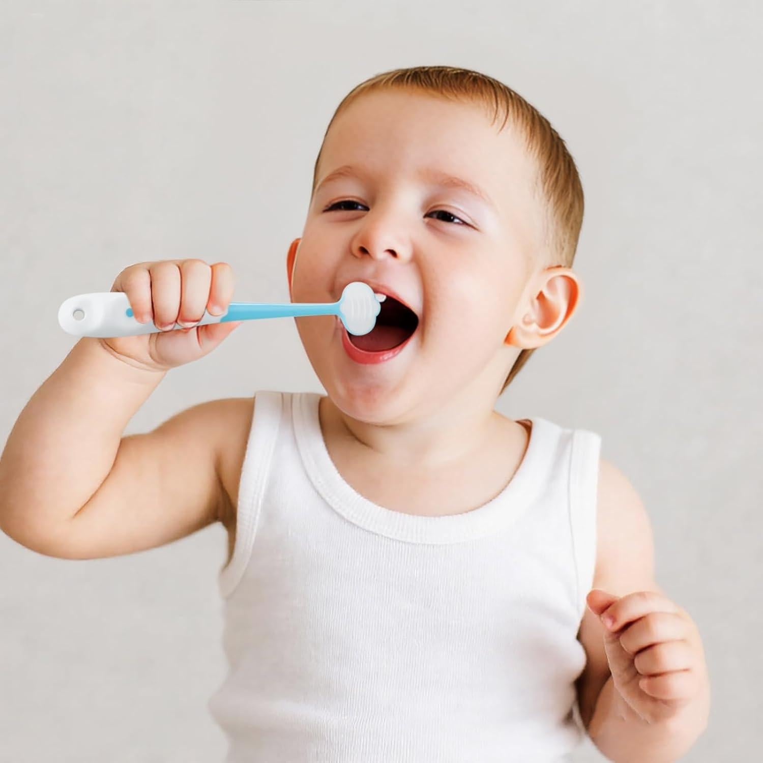 Set de 3 Cepillos de Dientes PandaEar para Bebés 1-4 Años