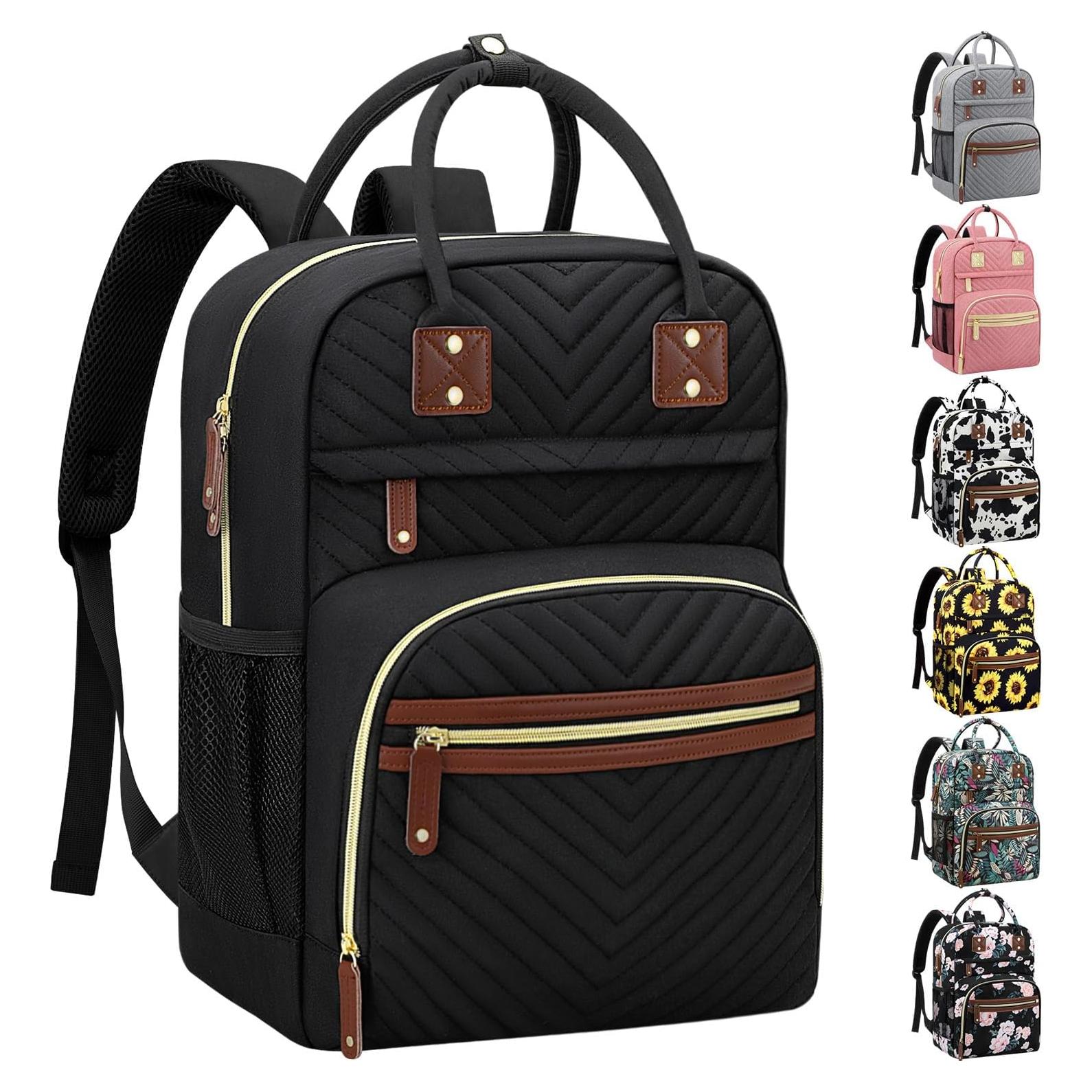 Mochila para Pañales Tenot Negra 19L Impermeable Multifuncional