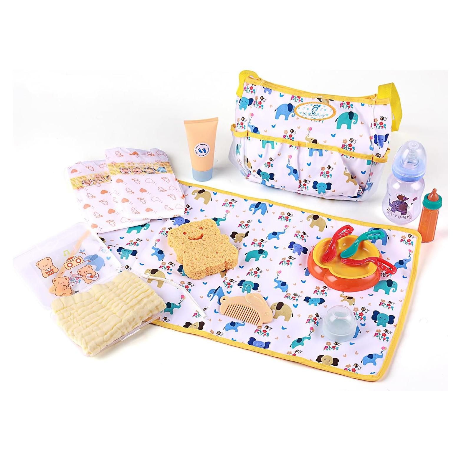 Conjunto de Accesorios para Muñecas Bebé BABESIDE 12 Pcs