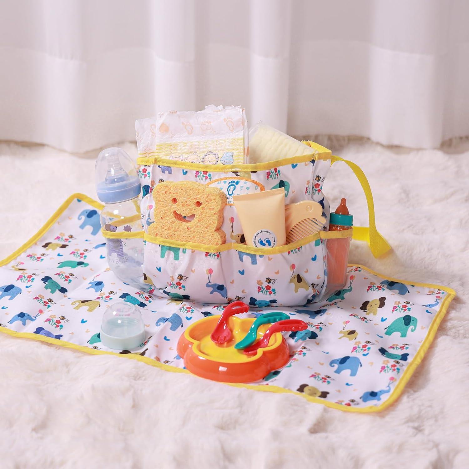 Conjunto de Accesorios para Muñecas Bebé BABESIDE 12 Pcs