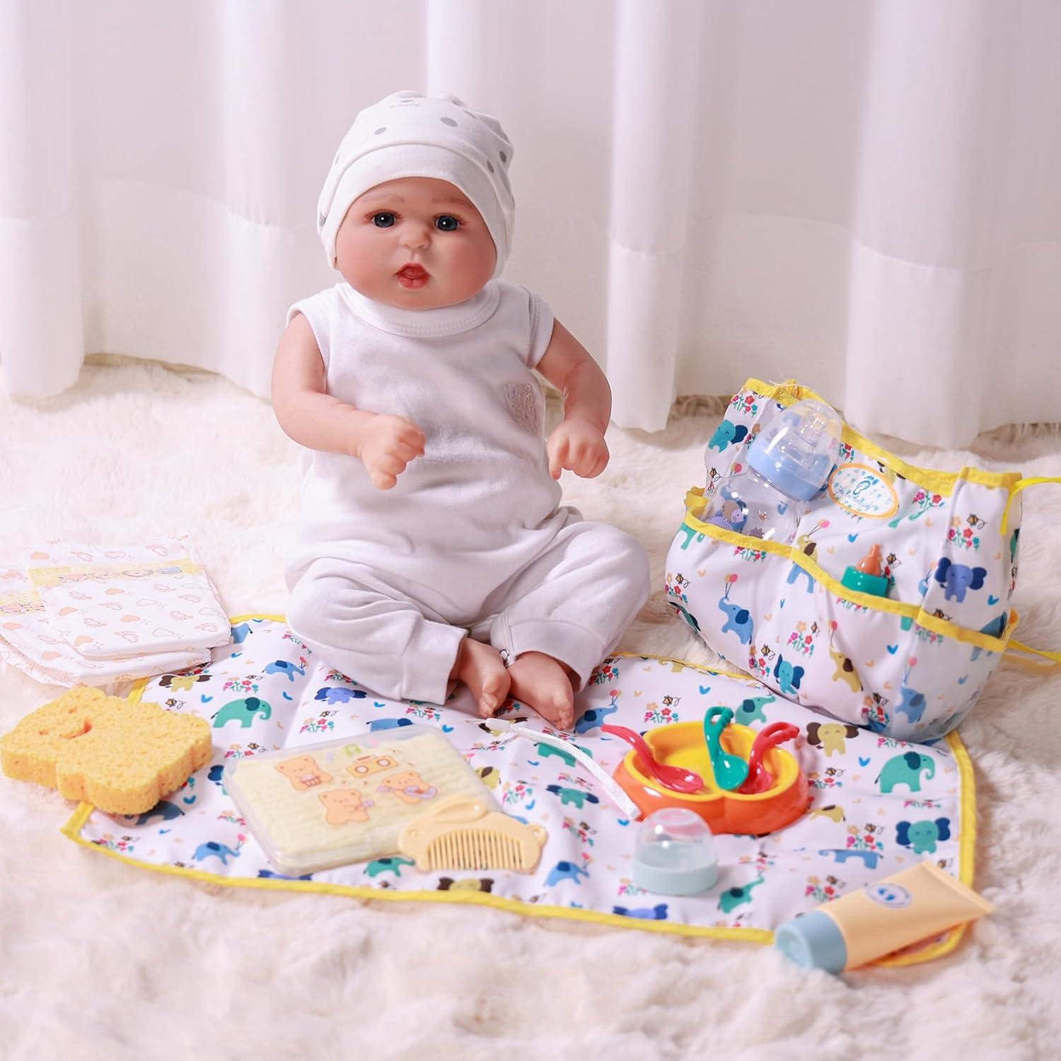 Conjunto de Accesorios para Muñecas Bebé BABESIDE 12 Pcs