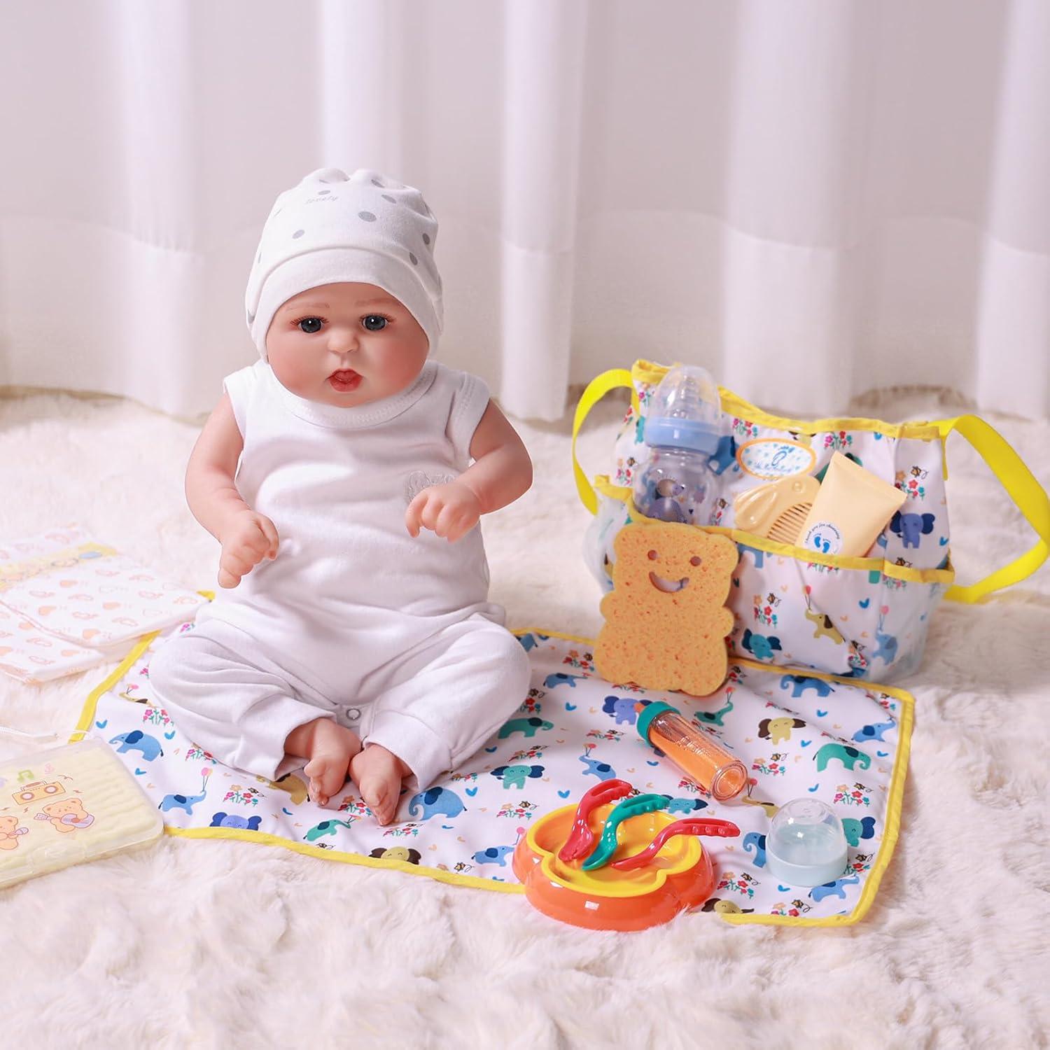 Conjunto de Accesorios para Muñecas Bebé BABESIDE 12 Pcs