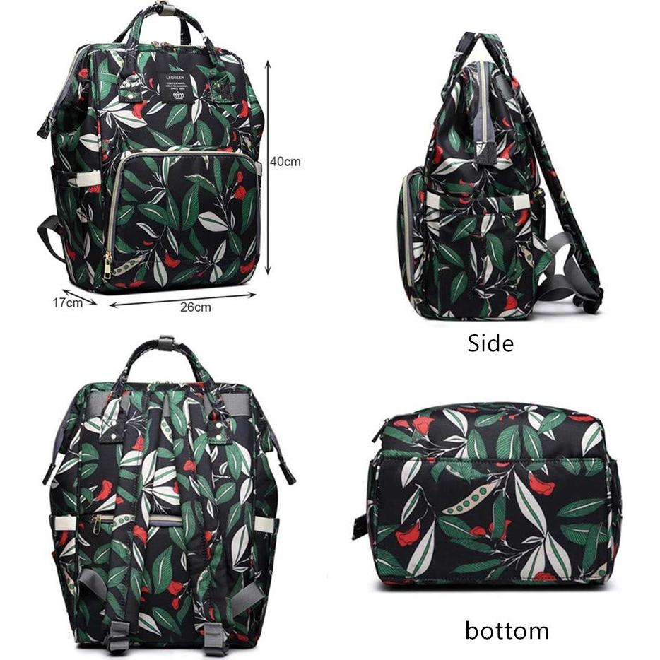 Mochila de Pañales Camo Unisex Nylon Impermeable 25L