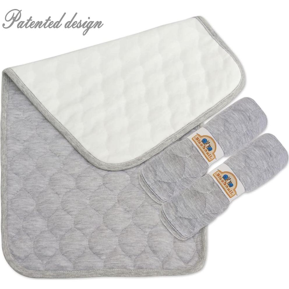 Almohadillas de Cambio Acolchadas BlueSnail Impermeables 33x69 cm