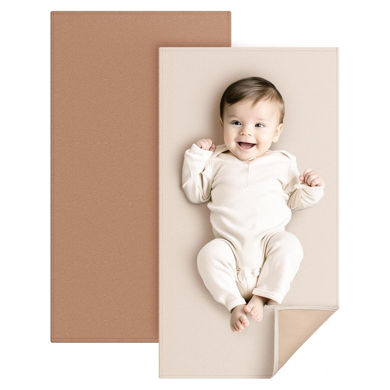 Alfombrilla de Cambio de Bebé Konssy 76x43cm Impermeable Plegable