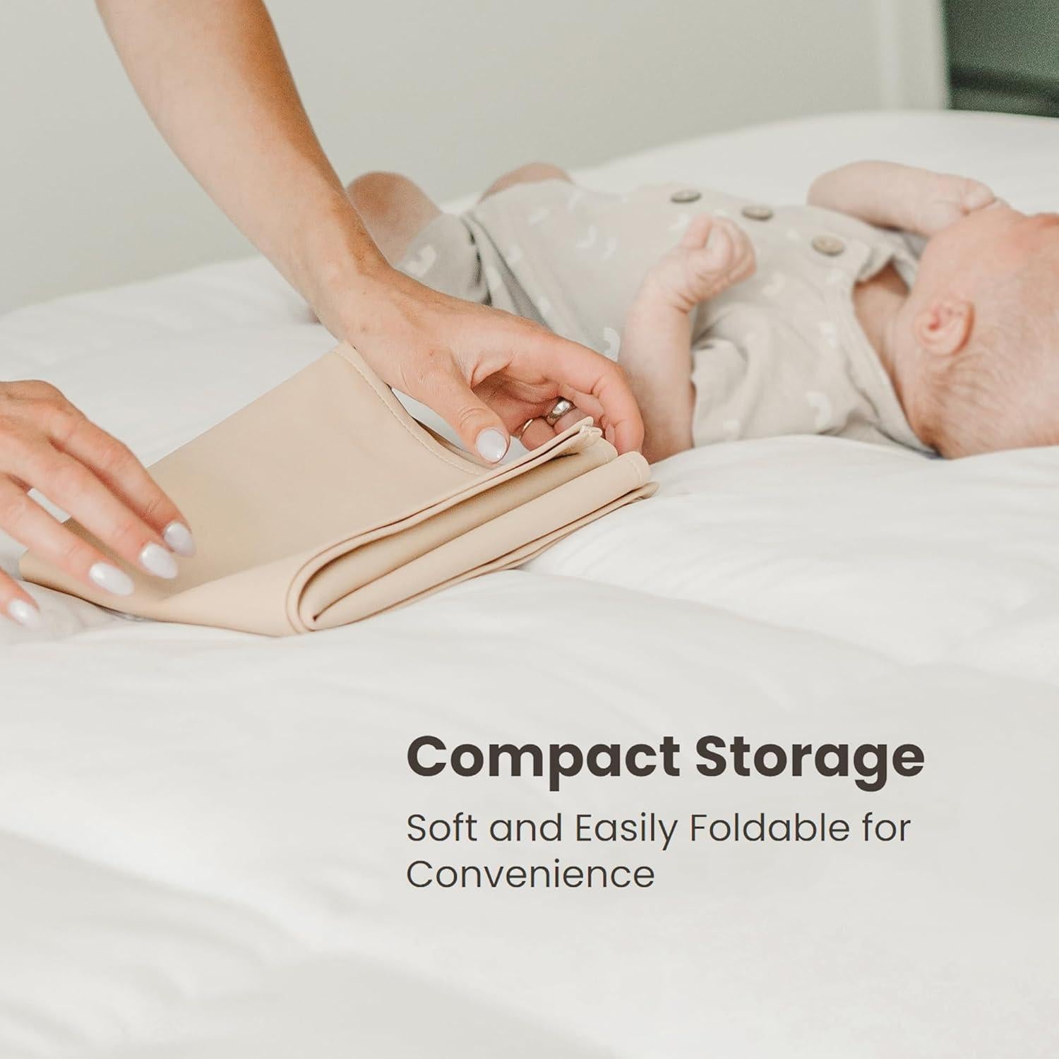 Alfombrilla de Cambio de Bebé Konssy 76x43cm Impermeable Plegable