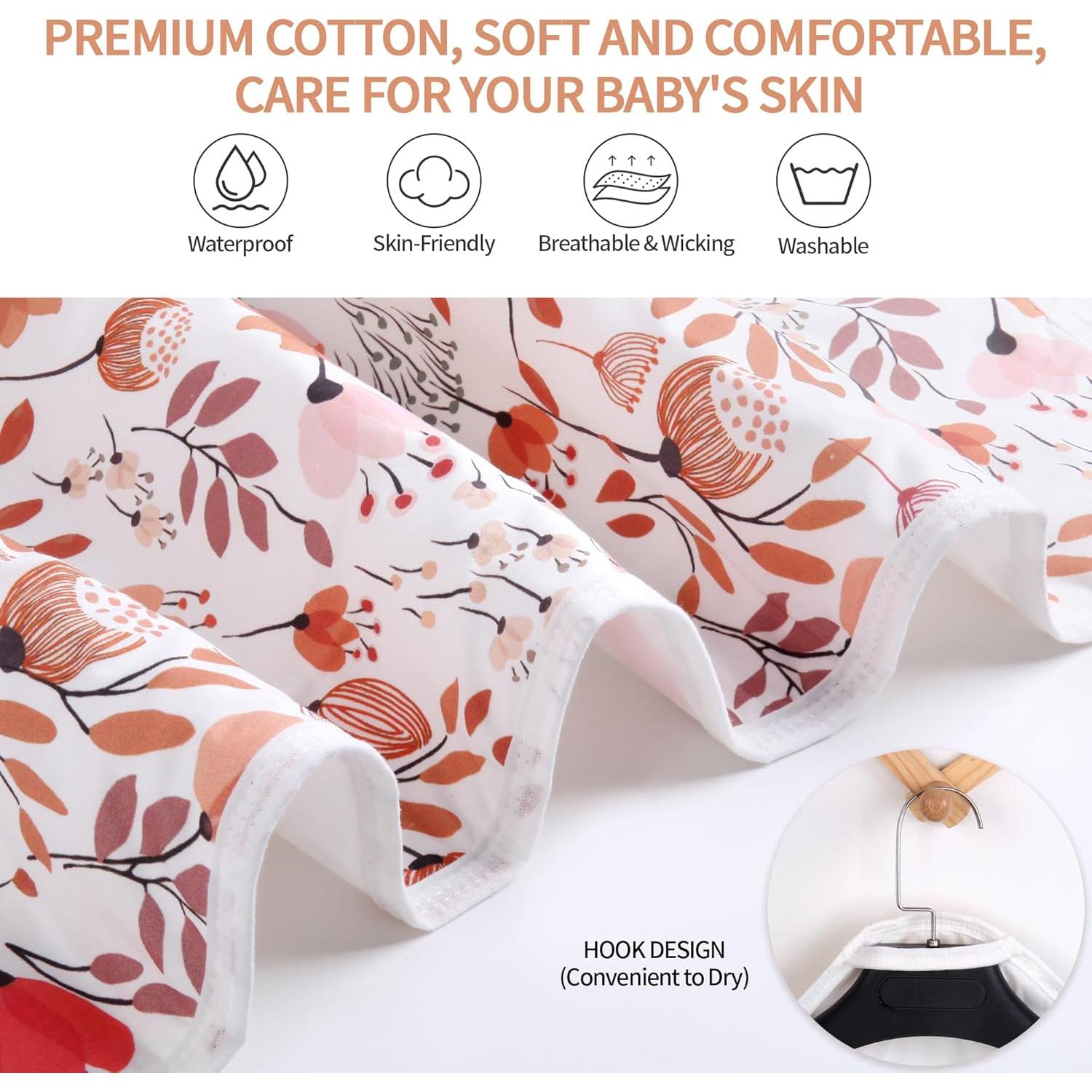 Alfombrilla de Cambio de Pañales Bnditeu 61x76cm Impermeable