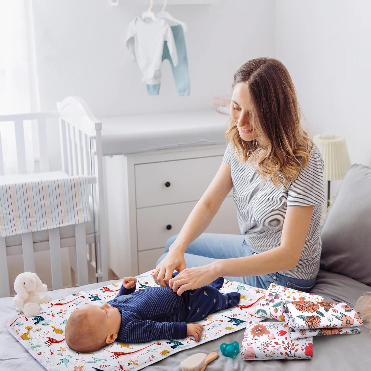 Alfombrilla de Cambio de Pañales Bnditeu 61x76cm Impermeable