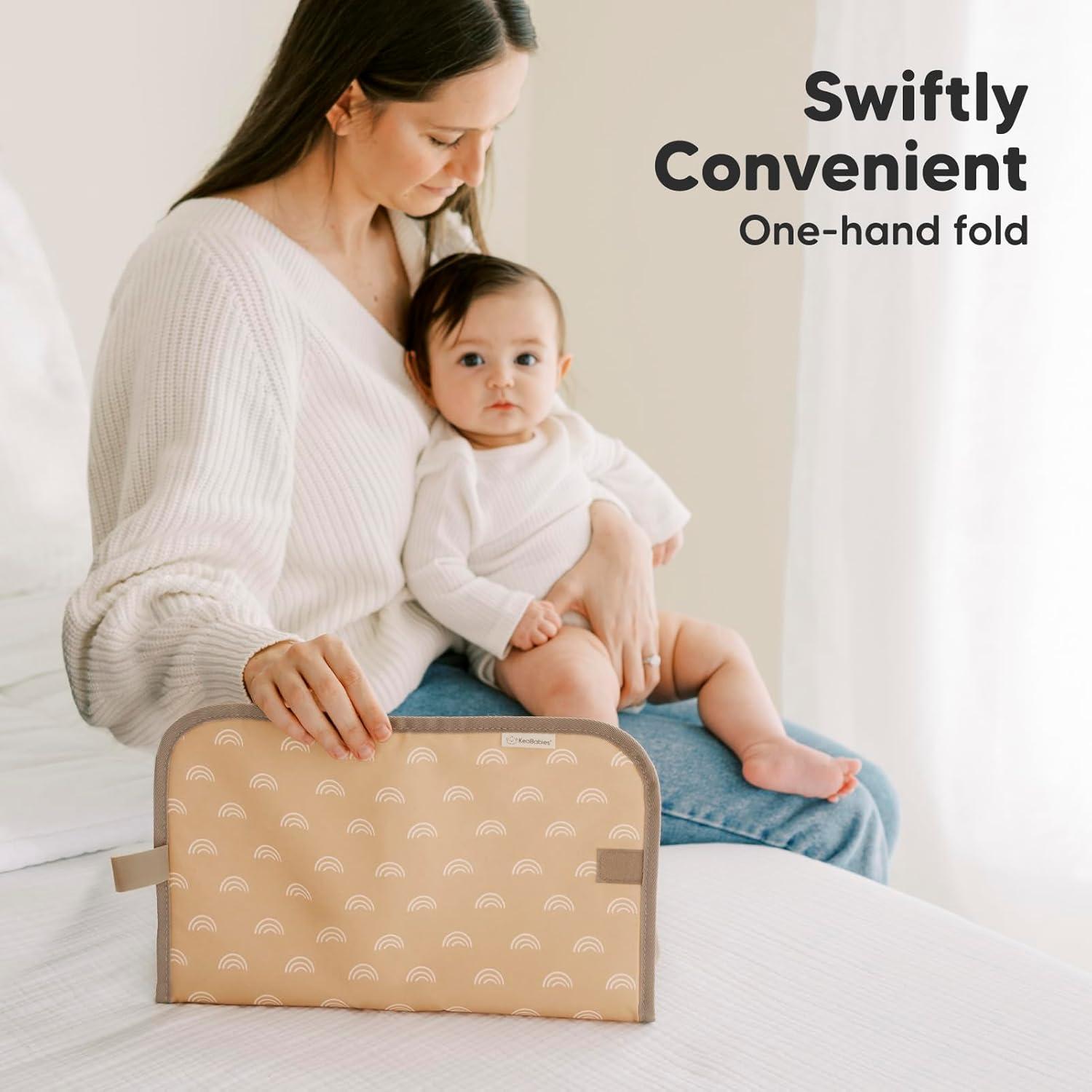 Almohadilla de Cambio de Pañales KeaBabies Swift 65x35 cm Impermeable