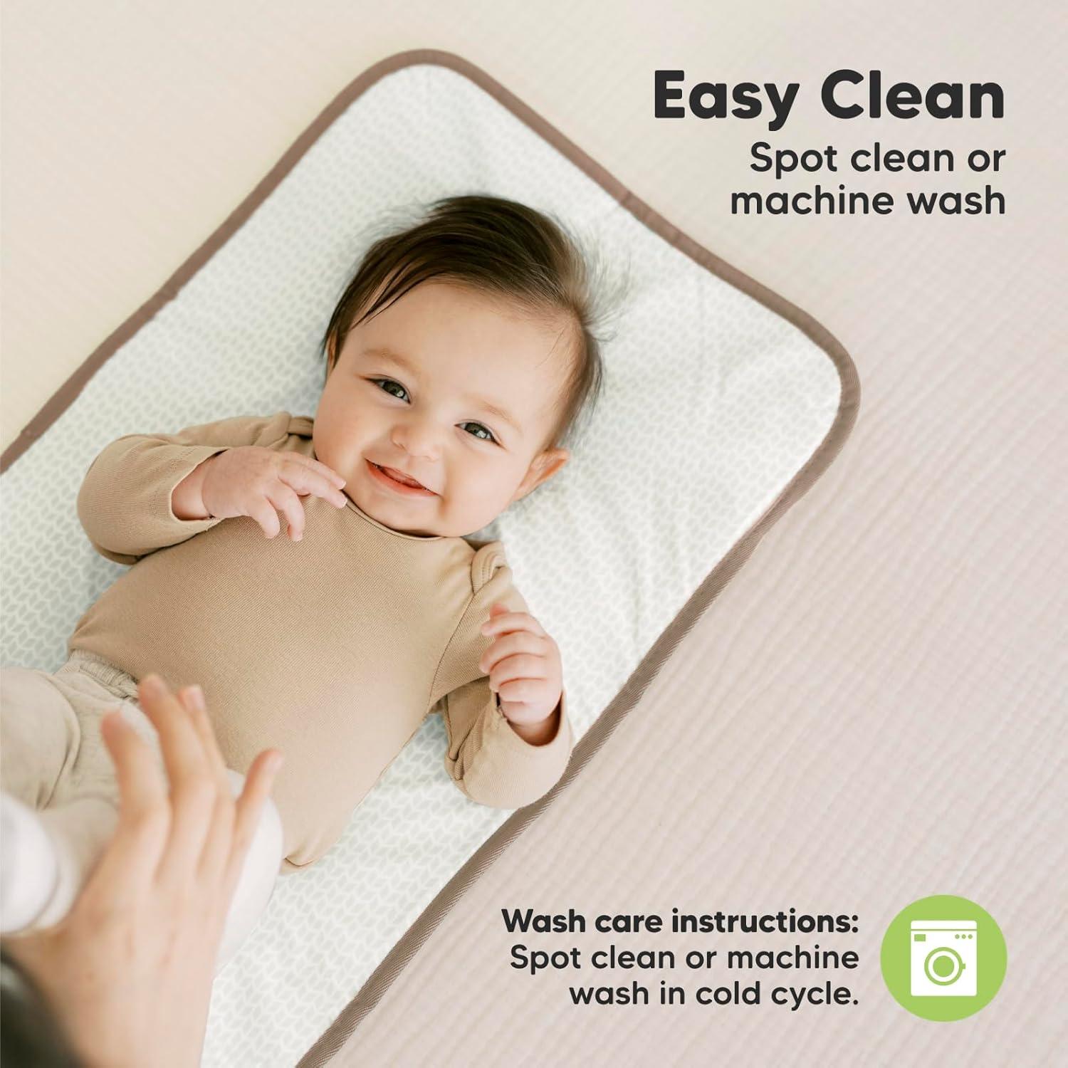 Almohadilla de Cambio de Pañales KeaBabies Swift 65x35 cm Impermeable