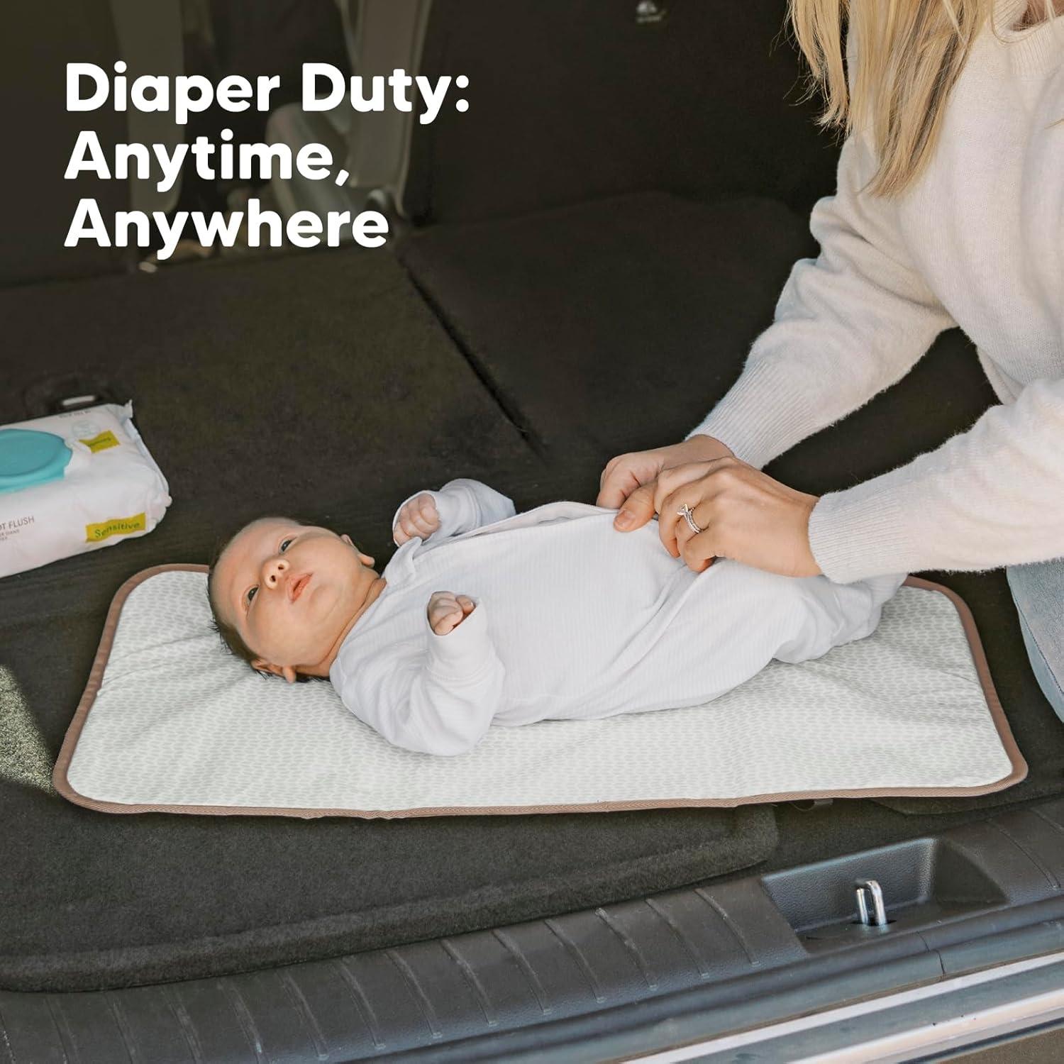 Almohadilla de Cambio de Pañales KeaBabies Swift 65x35 cm Impermeable