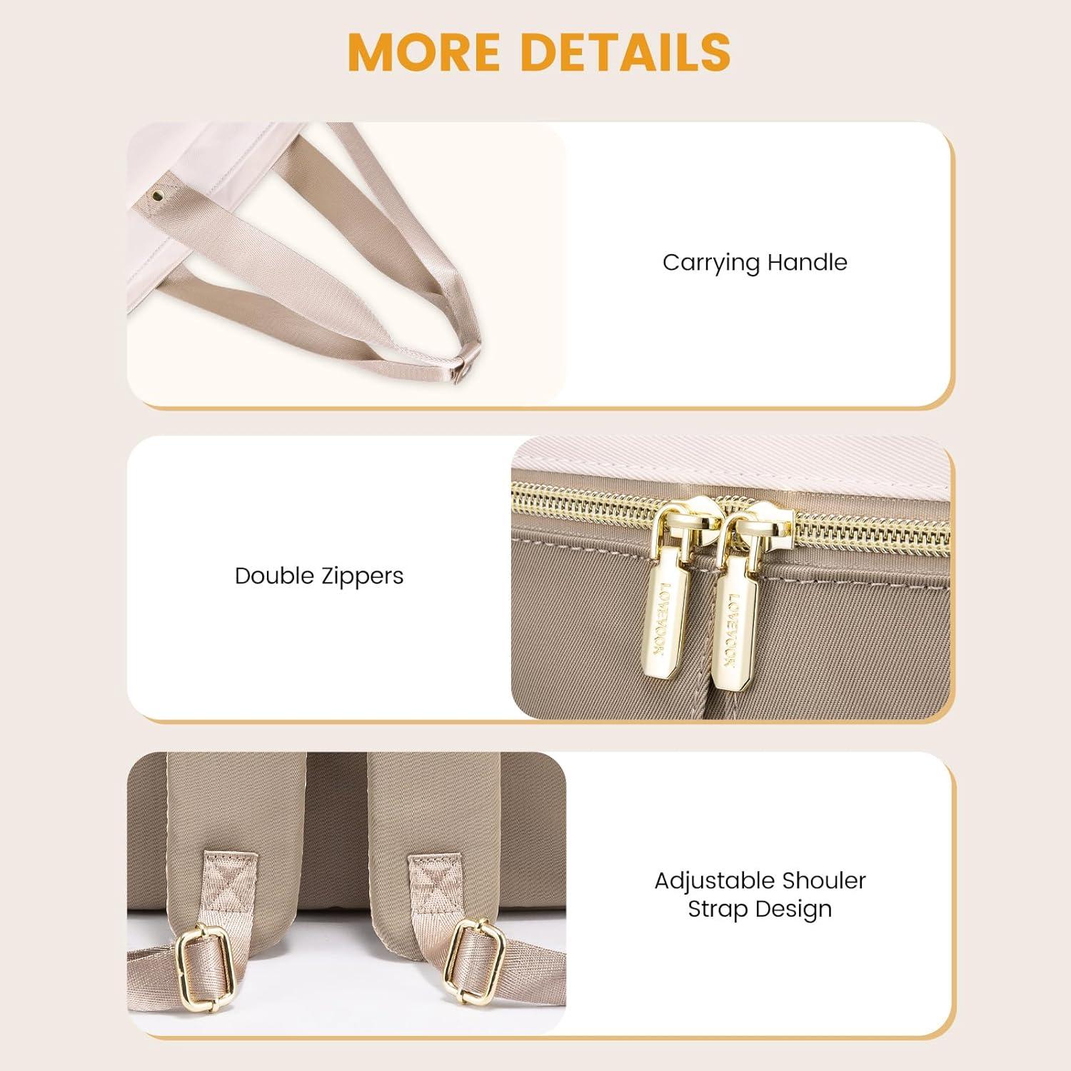 Mochila de Pañales LoveVook 15.6" Impermeable con Manta